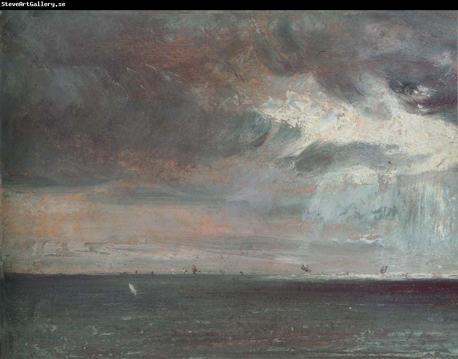 John Constable A storm off the coast of Brighton